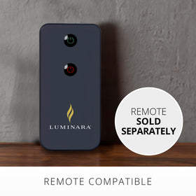 Luminara battery-operated candle offers safe, long-lasting light.