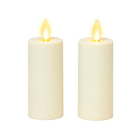 Luminara battery-powered candles offer long runtime for holidays.