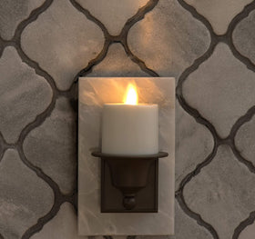 Luminara decorative home accent night light adds versatile mood lighting