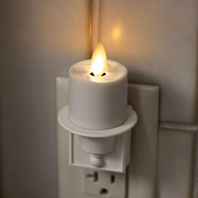 Luminara dusk to dawn sensor nightlight activates automatically for convenient lighting