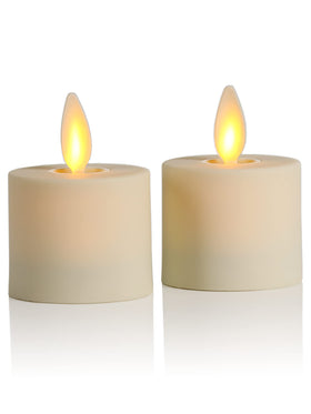 Luminara flameless tea-light 2-pack for safe ambient lighting.