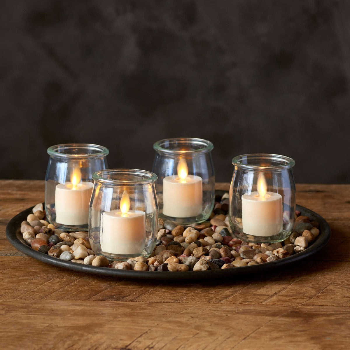 Luminara gift-ready tealight set makes a thoughtful present for holidays or anniversaries.