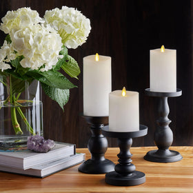 Luminara realistic moving flame candle with remote for easy use
