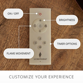 Luminara remote multi-candle control enabling synchronized ambience.