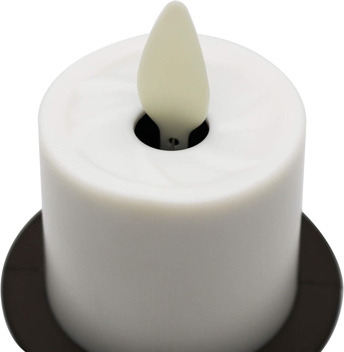 Luminara flameless candle safe for kids and pets in busy hallways