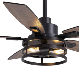LuminFan quick preassembled design speeds simple installation.