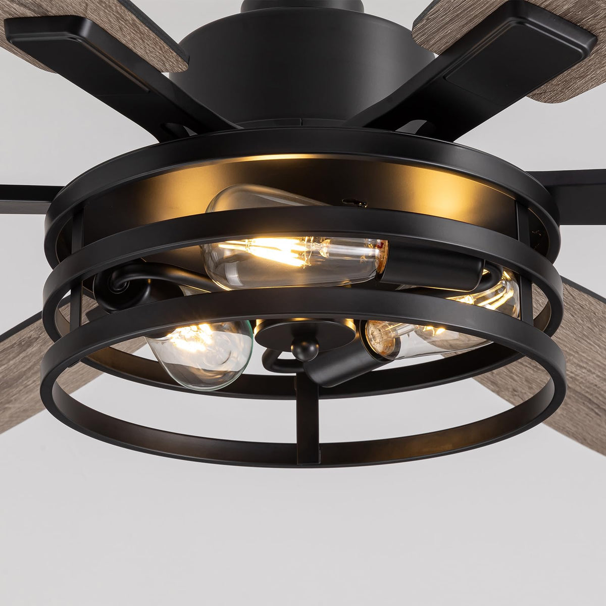 LuminFan indoor-outdoor design suitable for patios and rooms