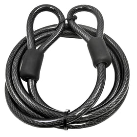 Lumintrail 12mm braided steel cable for strong bike security