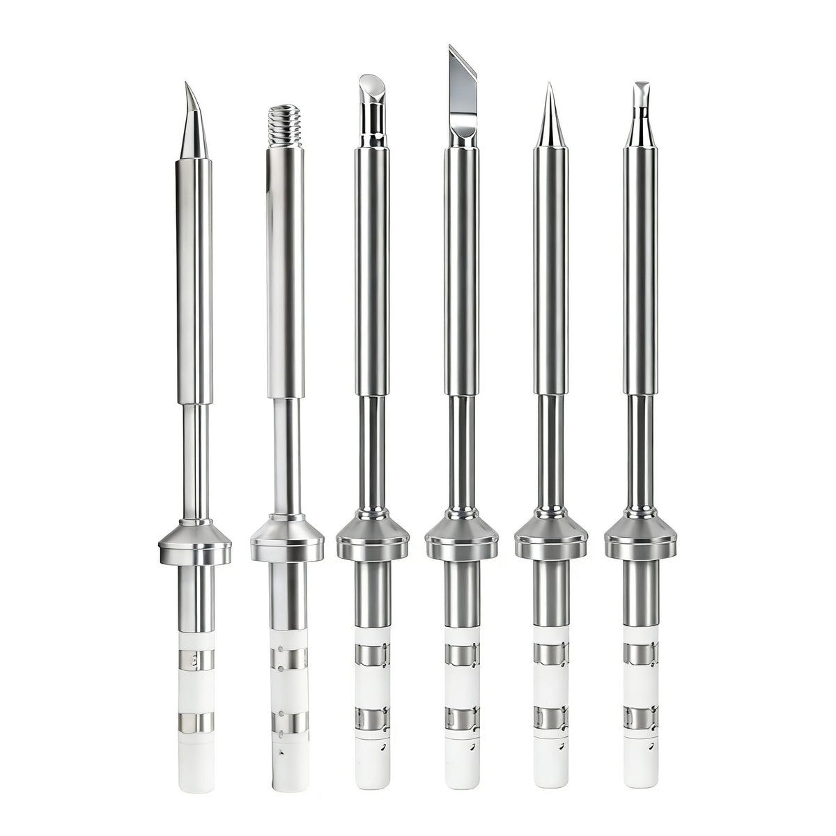 LUMINZENLUX TS100 tip C4 for precise electronics soldering and quick setup.