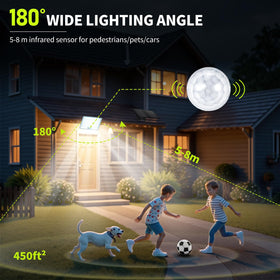 LUMLLSAJI outdoor wall light with IP65 rating ready for all-season weather