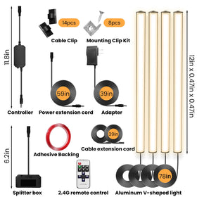 Lumtide memory function recalls last brightness and mode.