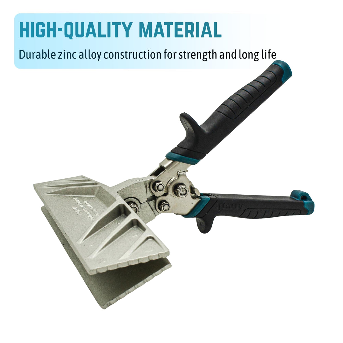 Luna Crates zinc alloy seamer demonstrates durable construction for heavy-duty roofing tasks