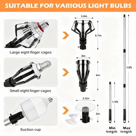 Lunajoylia recessed-light changer fits smooth fixtures for easy removal