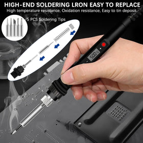 Lunamor anti-scalding handle reduces heat exposure during extended tasks.