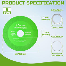 LUNVITO diamond disc highlights heat resistance for demanding cuts