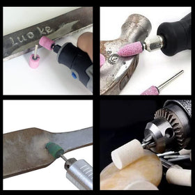 Luo ke polishing bits, bullet 10mm wool, fine finishing on delicate surfaces.