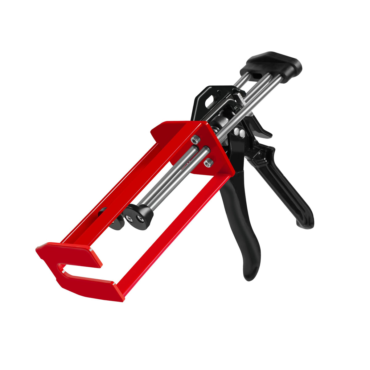 LUORIN epoxy gun 200ml shows compatibility with 1:1 and 2:1 cartridges for epoxy and urethane tasks.