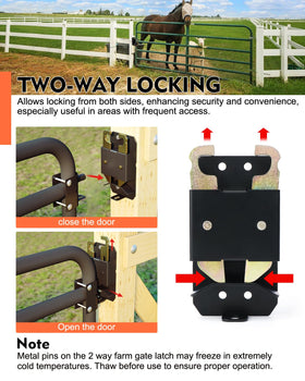 Lupar two-way operation enables easy one-handed use during chores.