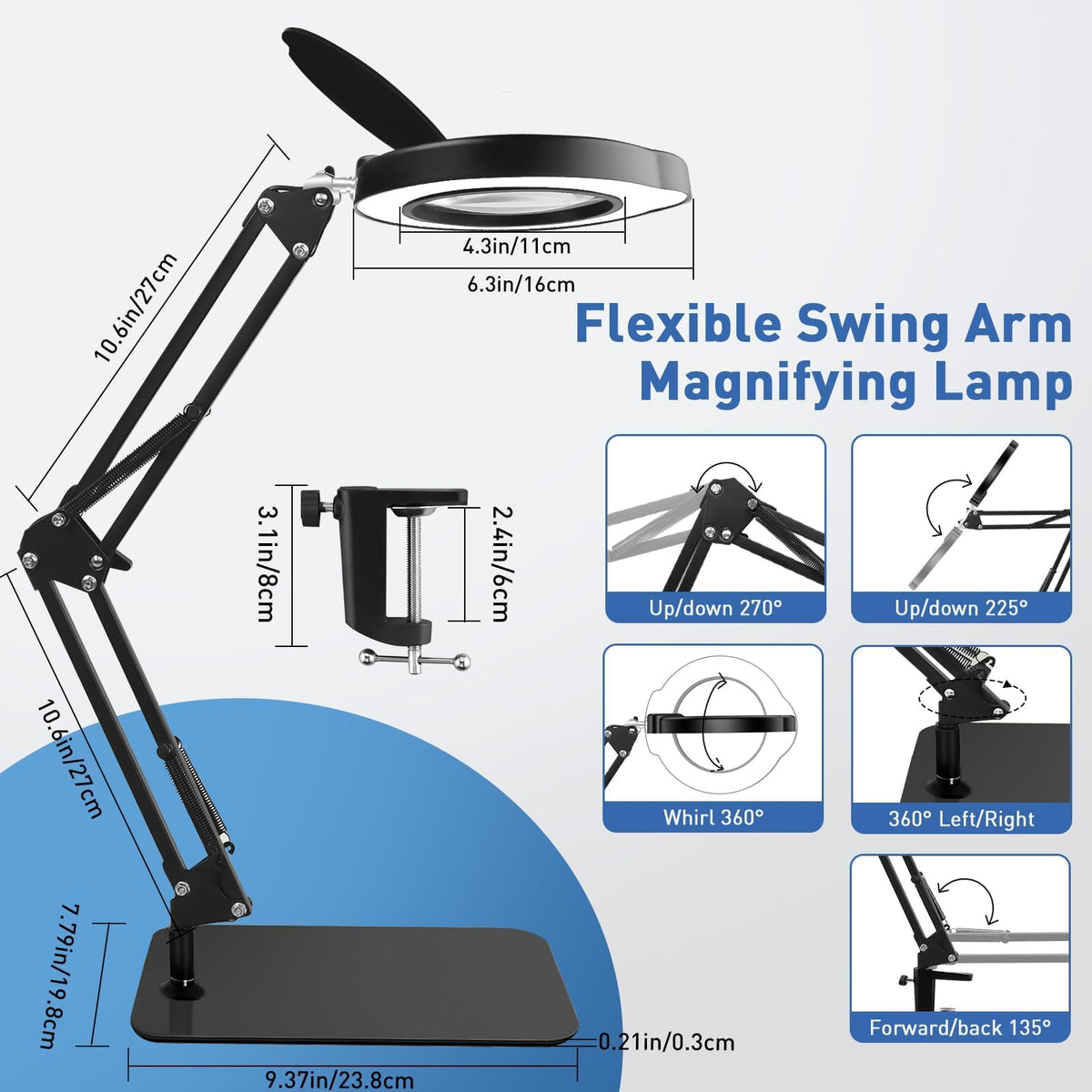Luraines crafts-focused magnifier for detailed work and repairs