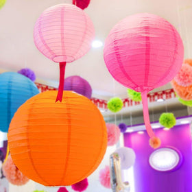 LURICO reusable tissue lanterns help decorate again for different occasions.
