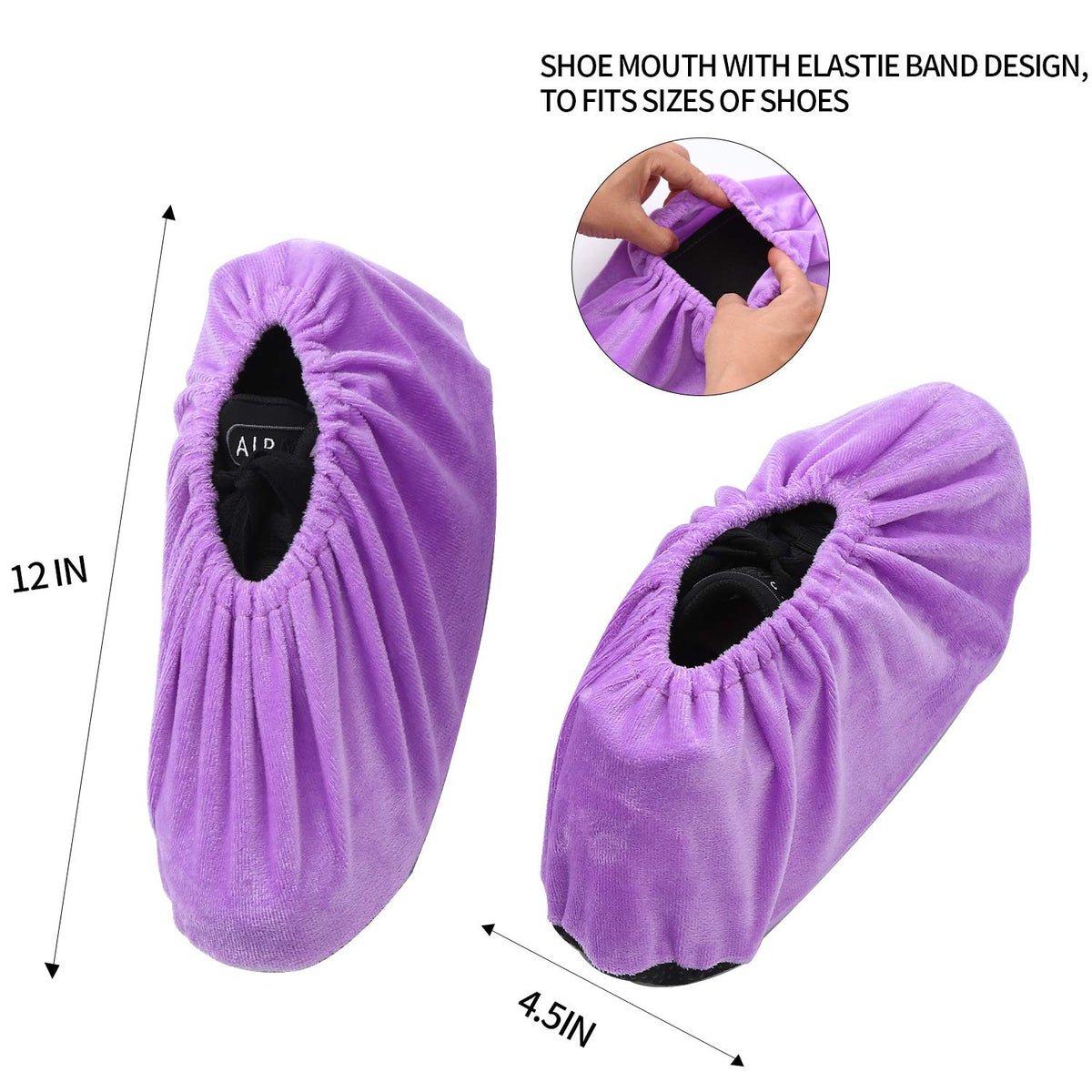 Lusanville thickened soles provide cushioned feel and wear resistance.