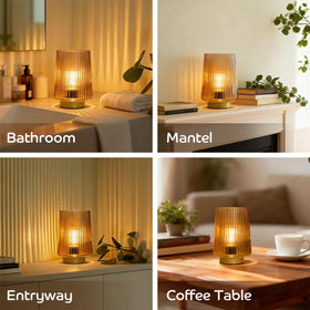 Lusharbor 6-hour timer lamp auto-glow for effortless evenings