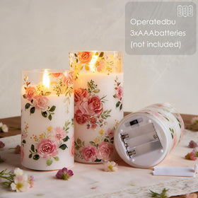 LUSHARBOR battery-operated candle safe around children and pets