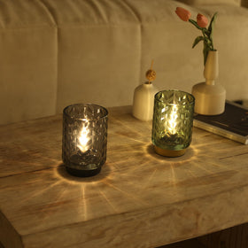 2 AAA battery powered lamp for flexible placement anywhere