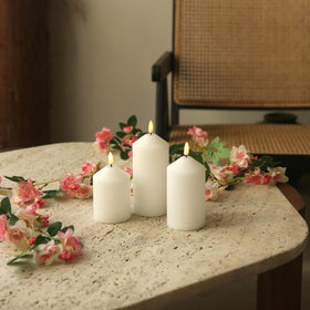 Real wax look and striped design for premium decor by LUSHARBOR.