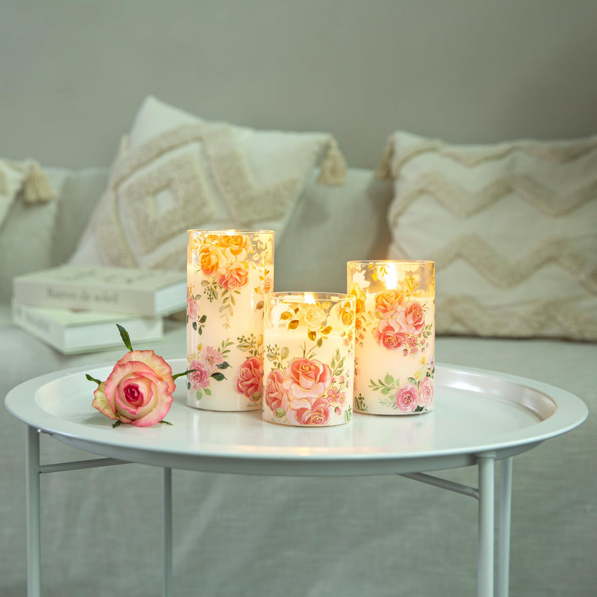 LUSHARBOR timer-enabled candles offer convenient auto shutoff