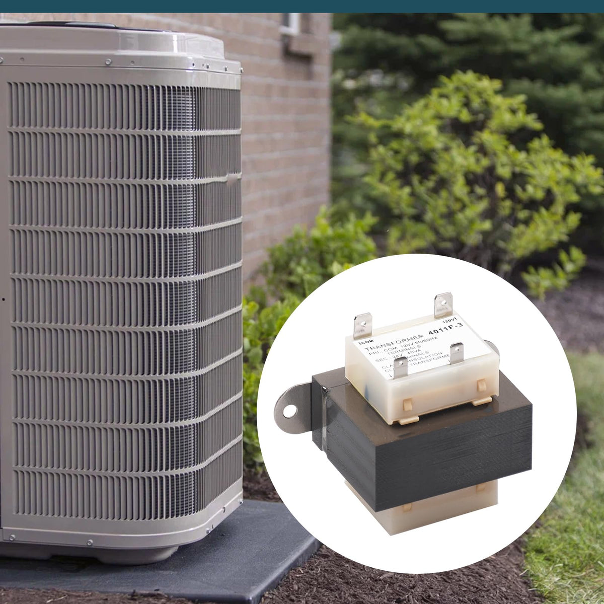 Lusperi 4011F-3 durable transformer designed for HVAC service life