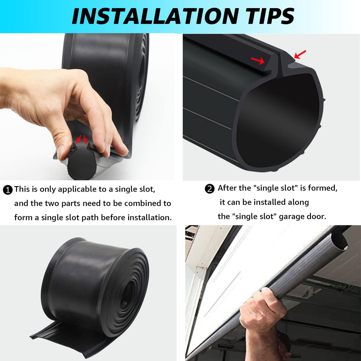 Lusperi installation quick-fit image shows easy alignment during setup.
