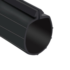 Lusperi replacement weather seal for Clopay 9ft doors demonstrates a tight, draft-resistant seal.