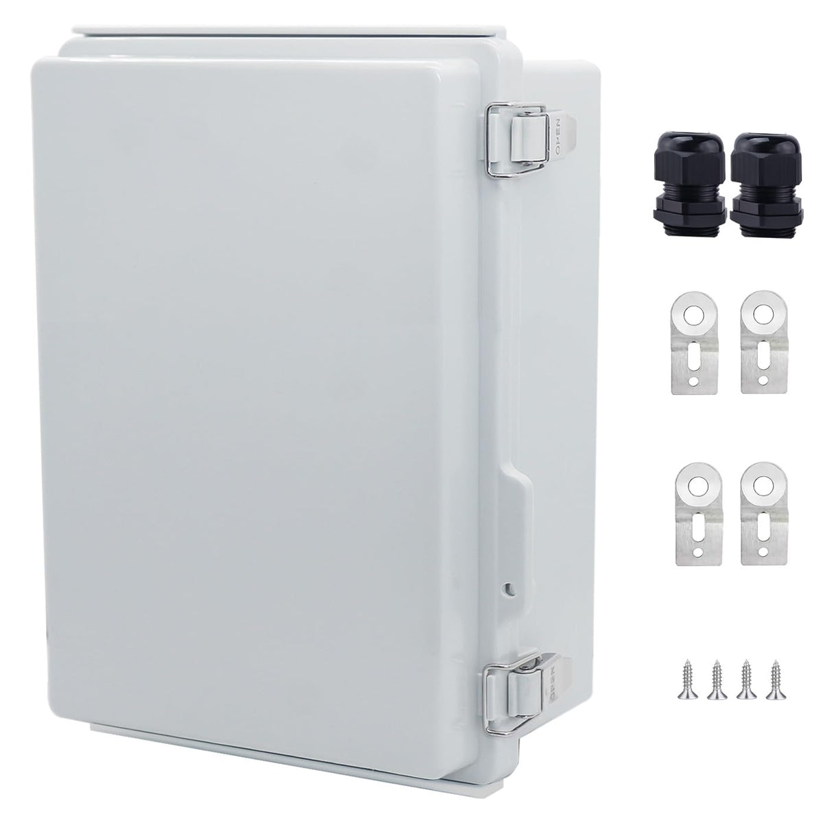LuSumtly IP67 waterproof-junction-box protects outdoor connections from rain and dust.