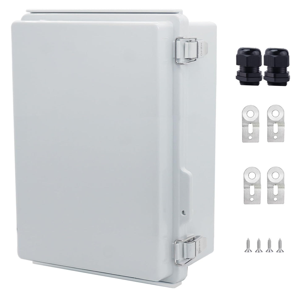 LuSumtly IP67 waterproof-junction-box protects outdoor connections from rain and dust.