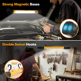 LUTEC 180° base adjustment targets precise areas during work
