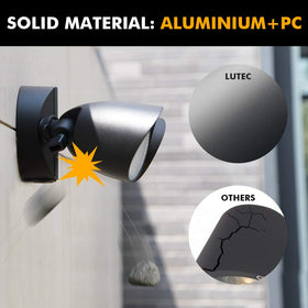 LUTEC 6222B-D2D aluminium metal body design