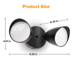LUTEC 6222B-D2D 3500 lumens provide bright daylight-like light
