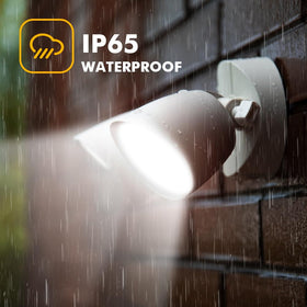 LUTEC 6222W aluminium and PC construction for durable exterior lighting