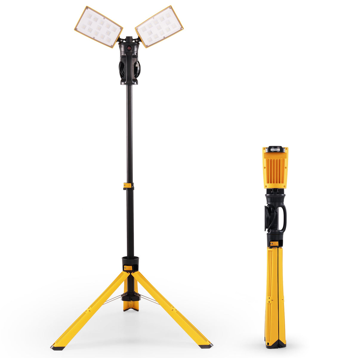 LUTEC 6290Pro dual-head LED work light for bright, detailed visibility on projects