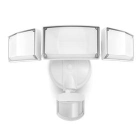 LUTEC 72W LED security light with motion sensor for exterior safety.