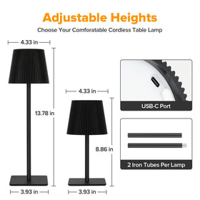 LUTEC lamp offers 3-color dimming for task or mood lighting