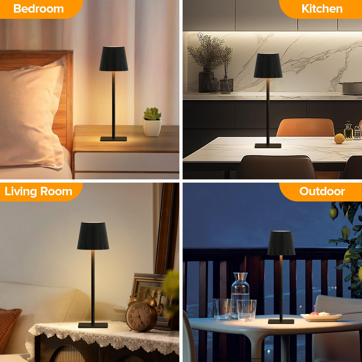 LUTEC waterproof lamp suitable for outdoor or damp environments