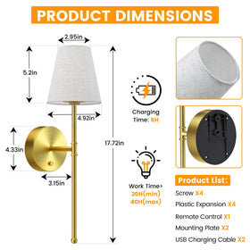 LUTEC dimmable brightness with adjustable color temperature.