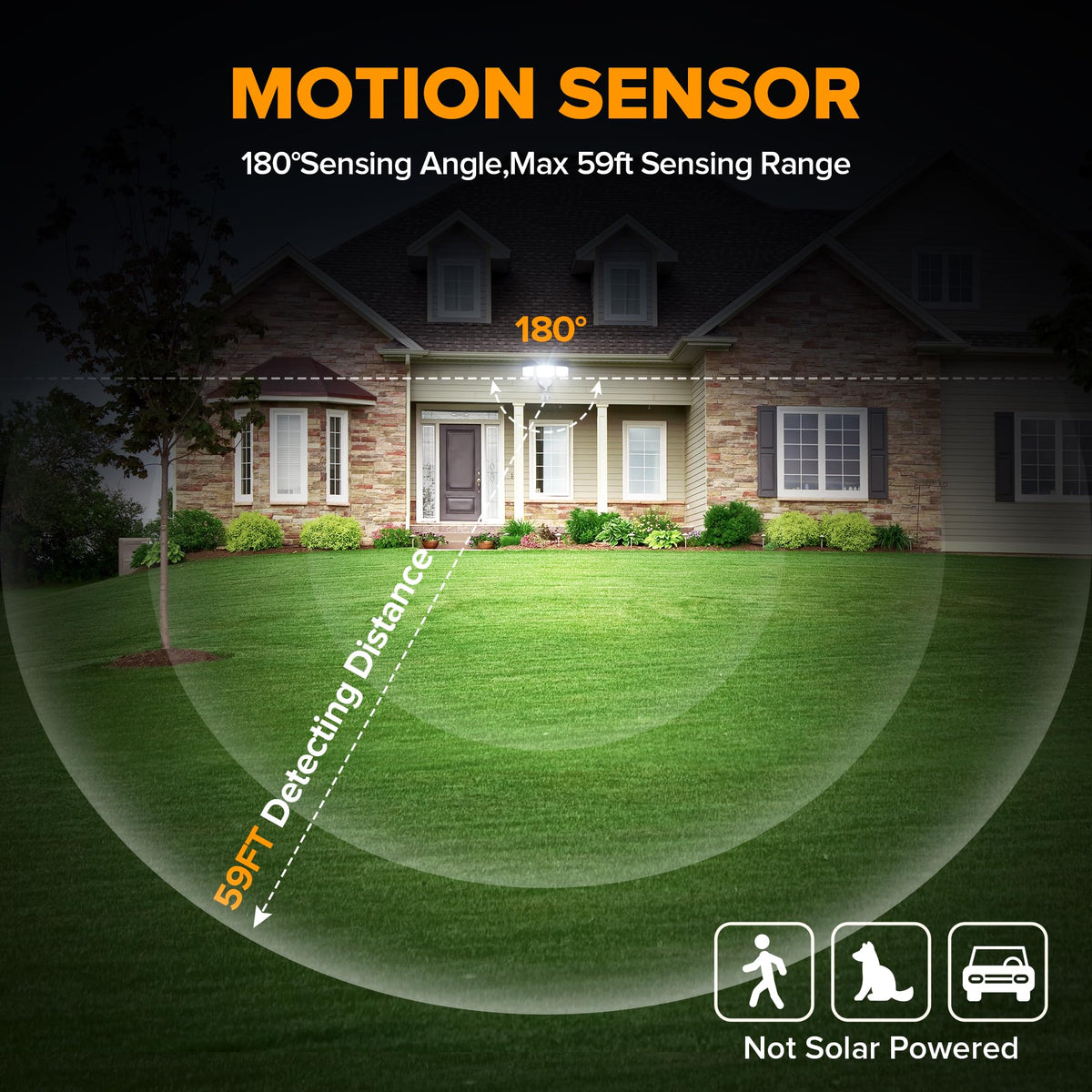 LUTEC dusk-to-dawn mode provides automatic outdoor illumination after sunset