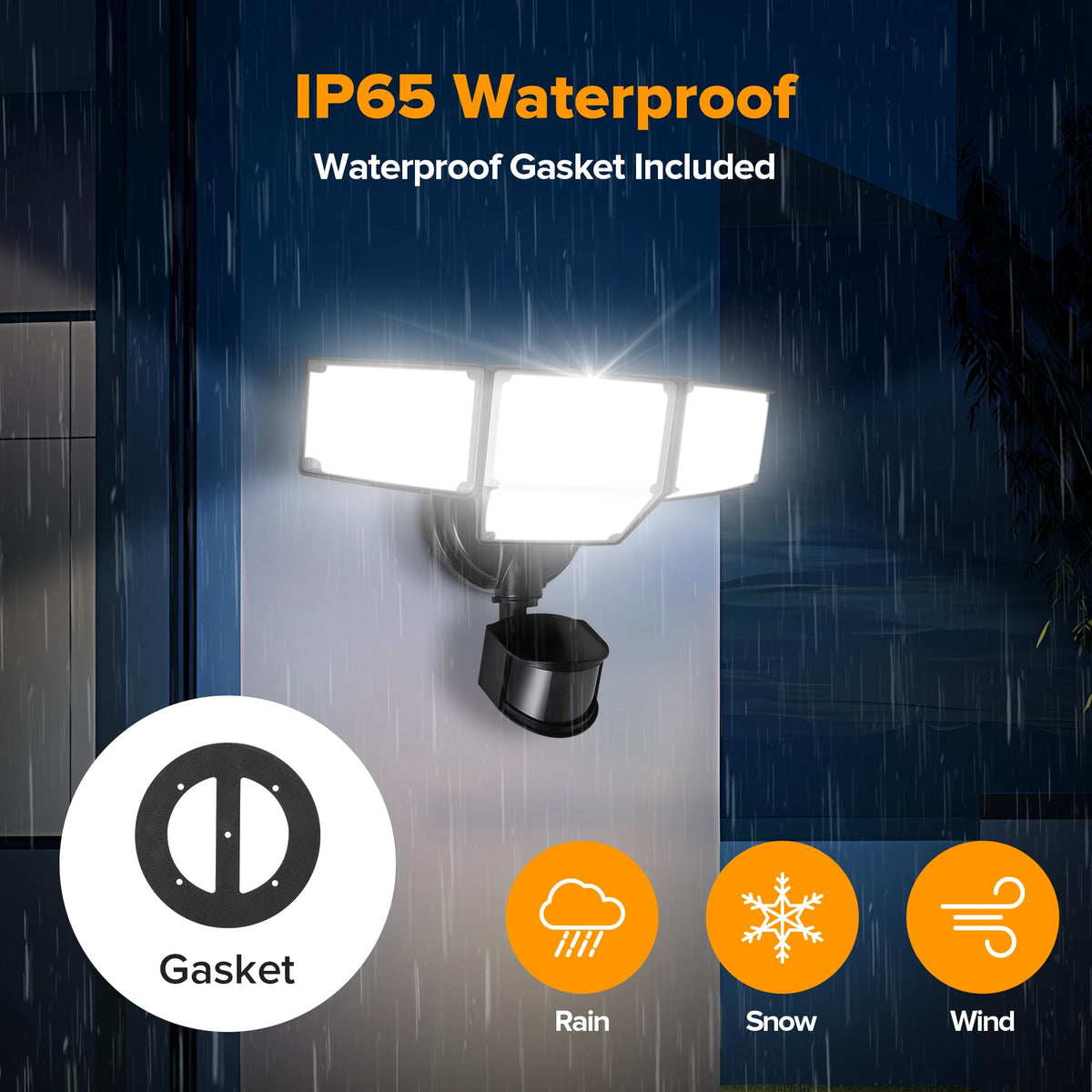 LUTEC installation-friendly design for porch, garage, and yard lighting