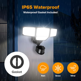 LUTEC installation-friendly design for porch, garage, and yard lighting