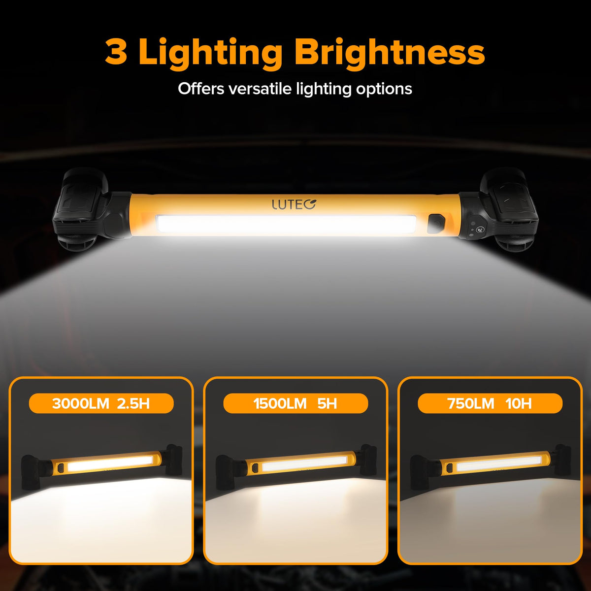 LUTEC infrared sensor allows hands-free operation during maintenance tasks