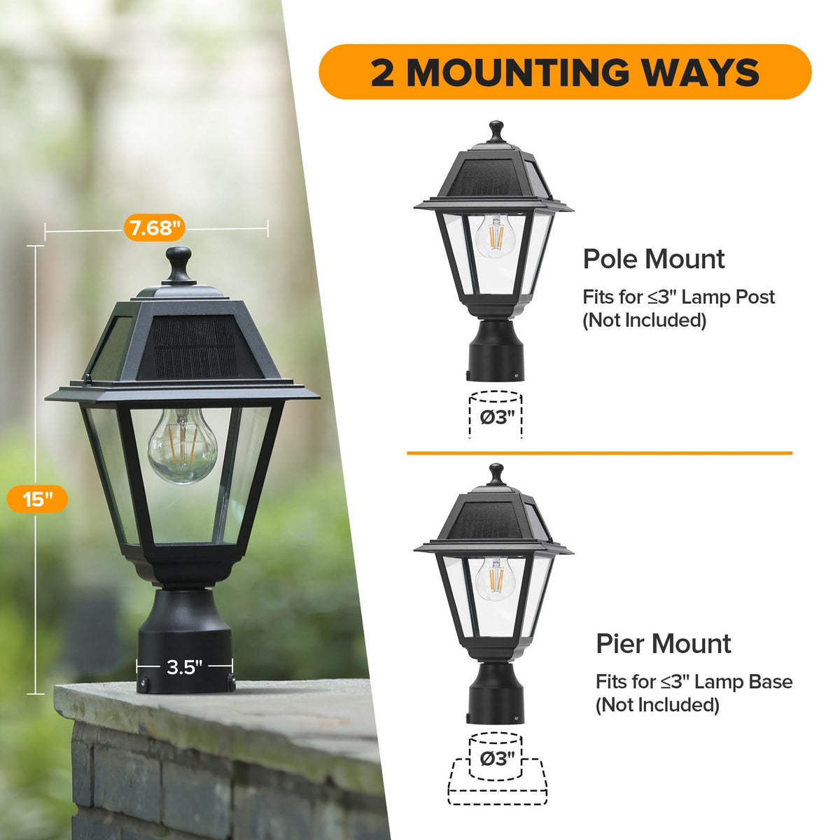 LUTEC warm 2700K LED creates inviting exterior lighting.