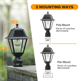 LUTEC warm 2700K LED creates inviting exterior lighting.